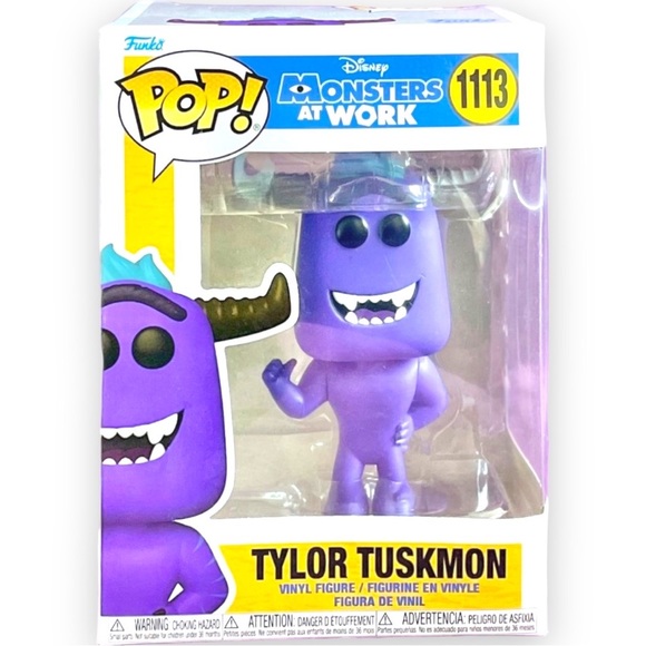 🆕 2 FUNKO POP! FIGURES - MONSTERS AT WORK - TYLOR TUSKMON + VAL LITTLE ~ Disney - Picture 3 of 9